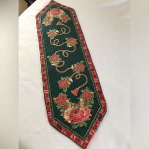 Christmas Table Runner Handcrafted